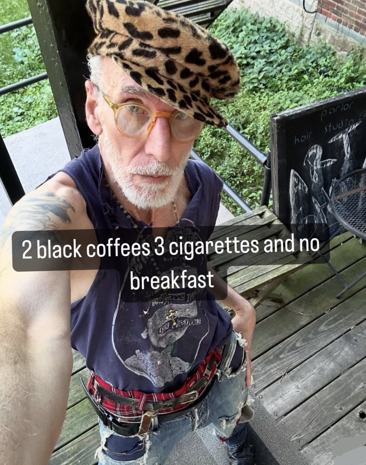 por lor hair studio 2 black coffees 3 cigarettes and no breakfast